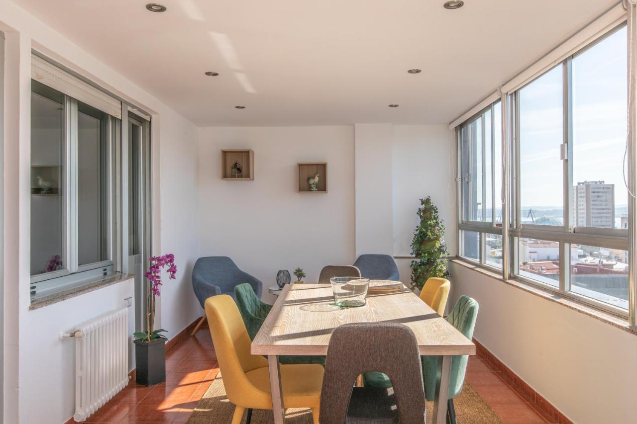 Luminoso Apartamento En Cuatro Caminos La Coruña Esterno foto