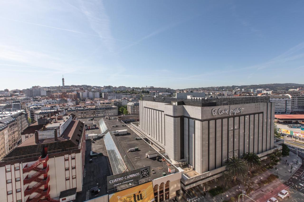 Luminoso Apartamento En Cuatro Caminos La Coruña Esterno foto